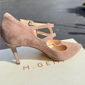 M. Gemi suede heels